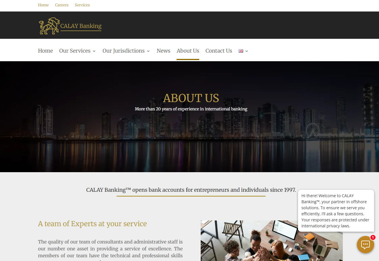 CALAY Banking offshore agent services